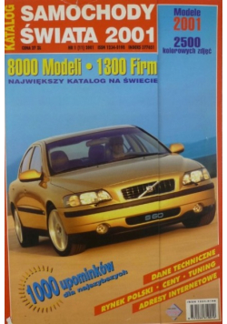 Katalog samochody świata Nr 1 / 01