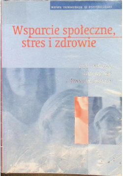 Wsparcie społeczne stres i zdrowie