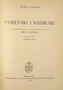 Pamiętniki i wizerunki