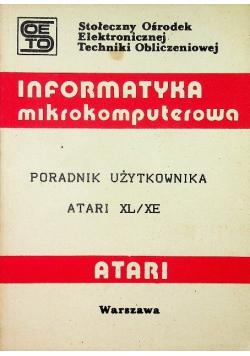 Poradnik użytkownika atari xl xe