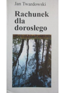 Rachunek dla dorosłego