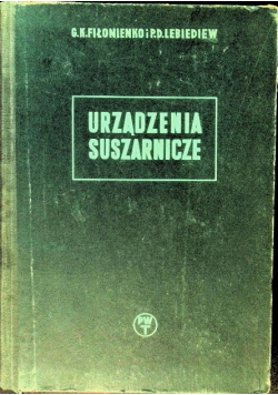 Urządzenia suszarnicze