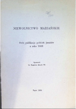Niewolnictwo  mariańskie