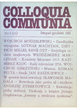Colloquia Communia  Nr 6 / 83