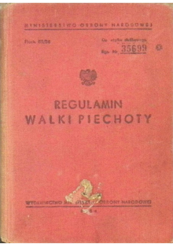 Regulamin walki piechoty