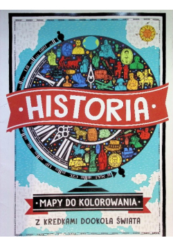 Historia. Mapy do kolorowania - z kredkami