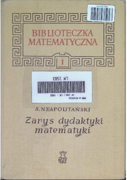 Zarys dydaktyki matematyki