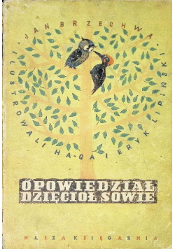 Opowiedział dzięcioł sowie