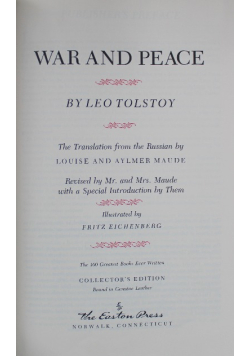 War and Peace