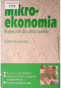 Mikroekonomia Podręcznik dla szkół i kursów