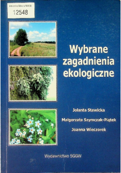 Wybrane zagadnienia ekologiczne