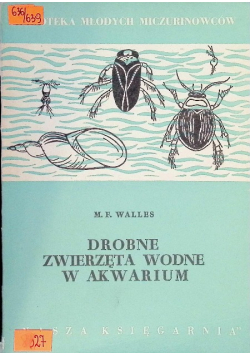 Drobne zwierzęta wodne w akwarium