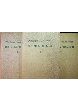 Historia filozofii Tom 1 do 3