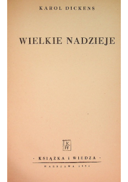 Wielkie nadzieje