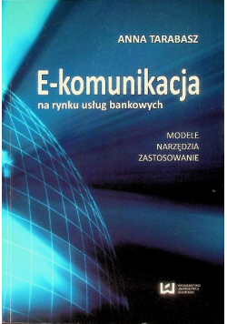 E - komunikacja na rynku usług bankowych