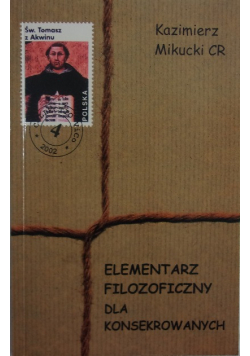 Elementarz Filozoficzny dla Konsekrowanych