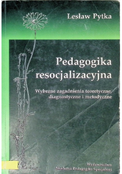 Pedagogika resocjalizacyjna