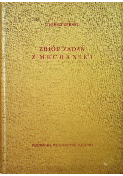 Zbiór zadań z mechaniki
