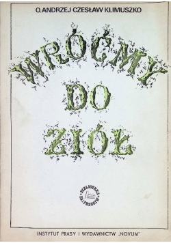 Wróćmy do ziół