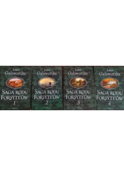 Saga rodu Foryteów Tom 1 do 4