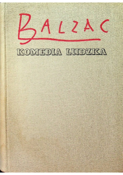 Komedia ludzka Tom XXIII