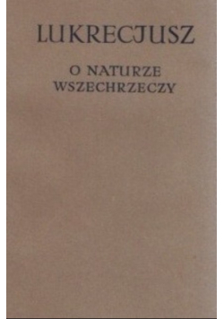 O naturze wszechrzeczy