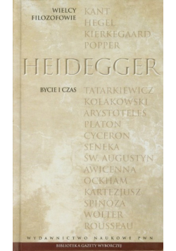 Heidegger Bycie i czas