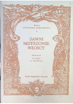 Mała antologia skrzypcowa Część I Dawni mistrzowie włoscy