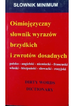 Ośmiojęzyczny słownik wyrazów brzydkich i zwrotów dosadnych