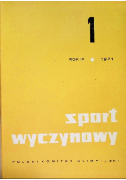 Sport wyczynowy