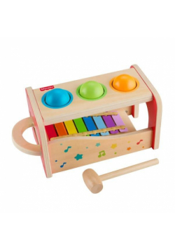Fisher-Price Drewniane cymbałki z przebijakiem