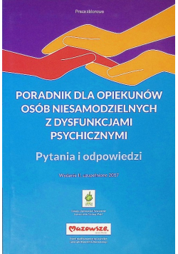 Poradnik dla opiekunów osób niesamodzielnych