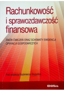 Rachunkowość i sprawozdawczość finansowa