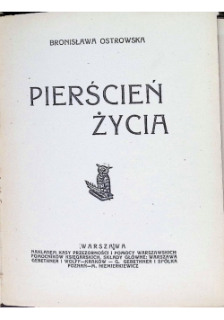 Pierścień życia (ok. 1918 r.)