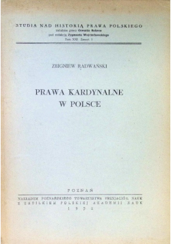 Prawa kardynalne w Polsce