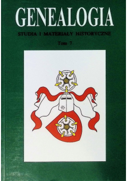 Genealogia studia i materiały historyczne Tom 7