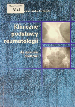 Kliniczne podstawy reumatologii dla studentów fizjoterapii