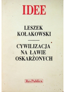 Idee Cywilizacja na ławie oskarżonych