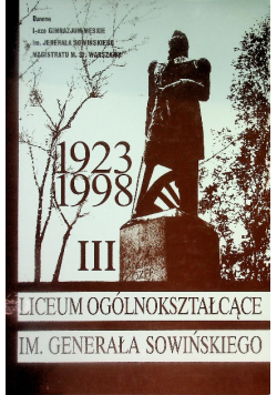 III Liceum Ogólnokształcące im. generała Sowińskiego
