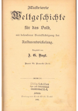 Illustrirte Weltgeschichte Ein Buch furs Volk 1844 r.