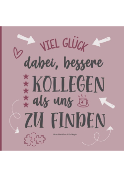 Abschiedsbuch Kollegin