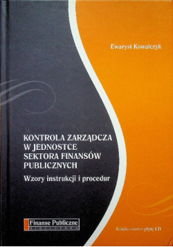 Kontrola zarządcza w jednostce sektora finansów publicznych