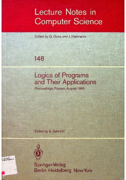 Logics of Programs and their Applications