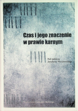 Czas i jego znaczenie w prawie karnym