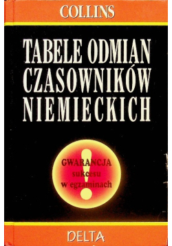 Tabele odmian czasowników niemieckich