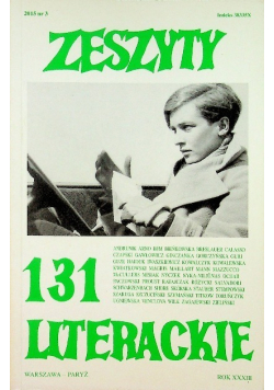 Zeszyty literackie Nr 131 / 15