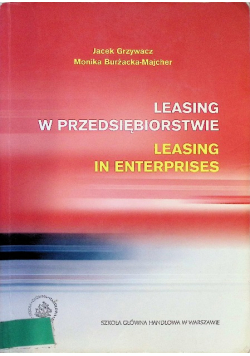 Leasing w przedsiębiorstwie