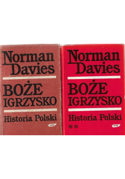 Boże igrzysko Tom I i II