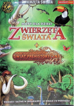 Zwierzęta świata  Świat prehistoryczny laminat