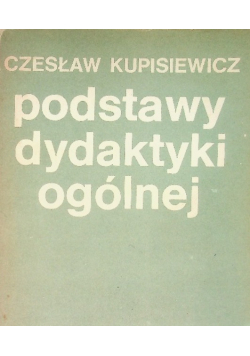 Podstawy dydaktyki ogólnej